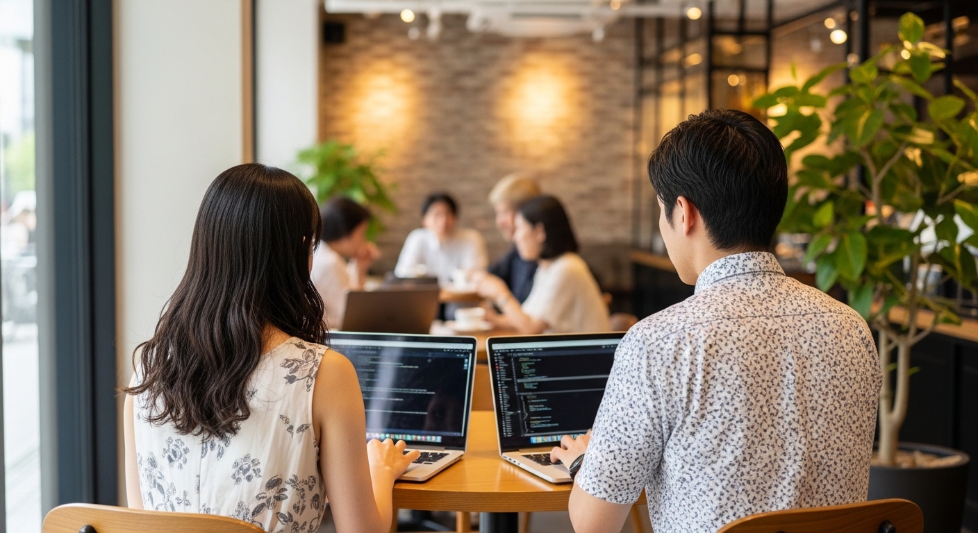 当セミナーには、経験が浅い方や他プログラミング言語からのスキルチェンジなど、色々な人が受講しています。